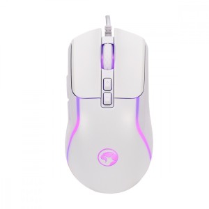 MARVO Mysz gamingowa CAPO 20 wired biała