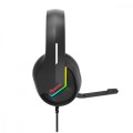 MARVO Słuchawki TACTIC 40 RGB mikrofon wired czarne