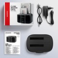 AXAGON ADSA-SC Stacja dokująca, USB 3.2 Gen 1 - 2x SATA 6G 2.5"/3.5" SSD/HDD CLONE DUAL