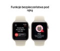 Apple Smartwatch Watch SE 3 GPS, koperta 44mm z aluminium w kolorze północy, pasek sportowy w kolorze granatowym - rozmiar M/L