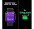 Apple Smartwatch Watch Ultra 4 GPS + Cellular, koperta 49mm z tytanu w kolorze czarnym, opaska Alpine w kolorze burgunda - rozmiar M