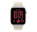 Apple Smartwatch Watch SE 3 GPS + Cellular, koperta 40mm z aluminium w kolorze księżycowej poświaty, pasek sportowy w kolorze piaskowym - rozmiar S/M