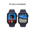 Apple Smartwatch Watch SE 3 GPS + Cellular, koperta 44mm z aluminium w kolorze księżycowej poświaty, pasek sportowy w kolorze piaskowym - rozmiar S/M
