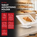 Maclean Uchwyt reklamowy do tabletu MC-956 W
