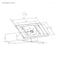 Maclean Uchwyt reklamowy do tabletu MC-957 W