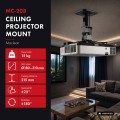 Maclean Uchwyt sufitowy do projektora MC-208 B