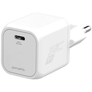 4smarts Ładowarka sieciowa 65W PD SiC biała