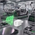 4smarts Ładowarka sieciowa 45W PD SiC Dual biała