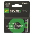 GP Battery Akumulatorki R6/AA Ni-MH 2000mAh ReCyko PRO blister 4 szt.