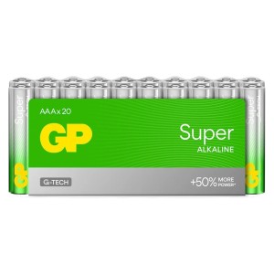 GP Battery Baterie alkaliczne LR03/AAA Super Alkaline - shrink 20 szt.