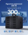 IcyBox Obudowa IB-3710-C31 10xHDD 2,5"/3,5" SATA, Single Mode, HOST USB 3.2 Gen2, Zasilacz 200W