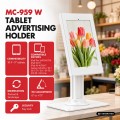 Maclean Uchwyt reklamowy do tabletu MC-959 W