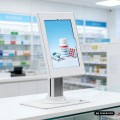 Maclean Uchwyt reklamowy do tabletu MC-959 W