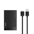 Ugreen Obudowa dysku 2,5 cala SATA USB 3.0 czarna