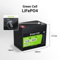 Green Cell Akumulator CUBE LiFePO4 50Ah 12V/12.8V 640Wh