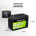 Green Cell Akumulator LiFePO4 200Ah 12V/12.8V 2560Wh