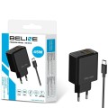 Beline Ładowarka sieciowa 45W USB-A/USB-C z kablem GaN PD czarna
