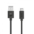 Hama Kabel usb-a usb-c entry level 60W 1,2m czarny