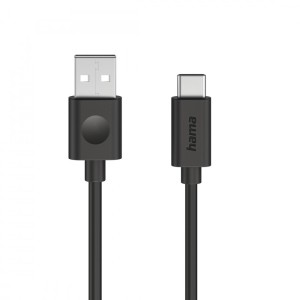 Hama Kabel usb-a usb-c entry level 60W 1,2m czarny