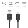 Hama Kabel usb-a usb-c entry level 60W 1,2m czarny