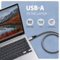 AXAGON ADE-AM30 USB-A Gigabit Ethernet adapter z zintegrowanym kablem sieciowym CAT6 RJ-45 3 m