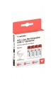 Verbatim Akumulatory AA USB-C 2100mAh 3150mWh  4 szt + kabel USB-C