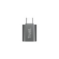 Trust Adapter USB-C do USB-A 3.2 Calyx, dwu-pak szary