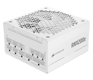 Corsair Zasilacz RM1200e PCIe5.1 80+GOLD ATX3.1 biały