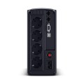 CyberPower Zasilacz awaryjny VP700ELCD 700VA/390W, Symulowana fala sinusoidalna, AVR, USB, LCD, 4xSchuko