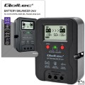 Qoltec Balanser napięcia 24V do akumulatorów 2x12V | 5A | AGM GEL LiFePO4