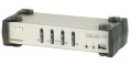 ATEN Przełącznik 4-portowy PS/2-USB VGA/Aud KVMP  W/OSD