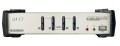 ATEN Przełącznik 4-portowy PS/2-USB VGA/Aud KVMP  W/OSD