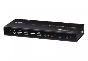 ATEN Przełącznik !4-Port USB 4K HDMI KVMP Switch