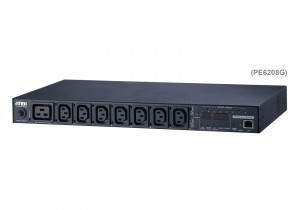 ATEN Listwa eco PDU 16A 1U 8-wyjściowe przełączalne z pomiarem