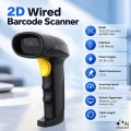Qoltec Czytnik kodów kreskowych 1D 2D | QR | EAN | USB