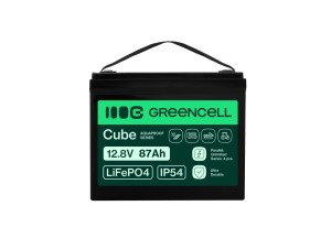 Green Cell Akumulator CUBE LiFePO4 87Ah 12V/12.8V 1113.6Wh