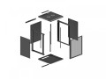 Lanberg Szafa instalacyjna rack wisząca 19 cali 15U 600x600 czarna drzwi perforowane (flat pack)