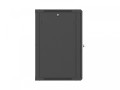Lanberg Szafa instalacyjna rack wisząca 19 cali 18U 600x600 czarna drzwi metalowe (flat pack)