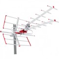 Maclean Antena Zewnętrzna DVB-T TV Combo UHF MCTV-855