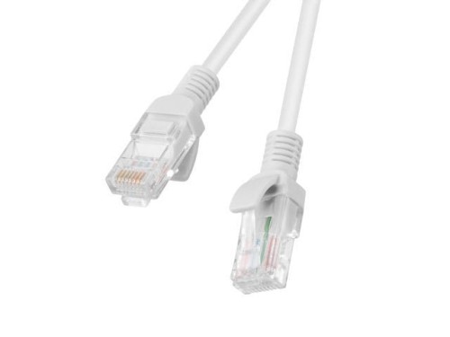 LANBERG PATCHCORD KAT.5E 0.5M SZARY FLUKE PASSED LANBERG 10-PACK