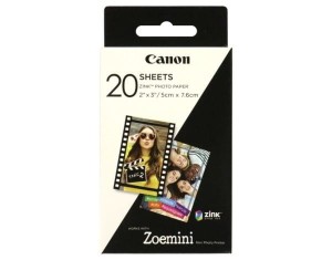 Canon Papier fotograficzny ZINK 5×7.6 20 arkuszy 3214C002