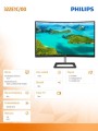 Philips Monitor 322E1C 31.5'' Curved VA HDMI DP