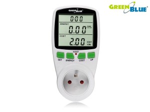 GreenBlue Miernik Watomierz GB-202 Do pomiaru mocy pobier