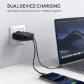 AUKEY Ultraszybka ładowarka sieciowa 2xUSB Power Delivery (1xUSB A+1xUSB C) 60W 5.4A  PA-D3