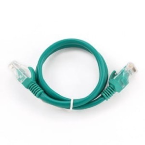 Gembird Patch cord kat.5e osłonka zalewana 1.5m zielony