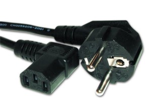 Gembird Kabel zasilajacy  katowy 1.8M