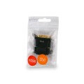 Elmak Adapter HDMI AF - DVI-D M 24+1 SAVIO CL-21, złote kontakty