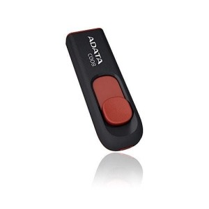 Adata Pendrive Dashdrive C008 64GB USB Czarno-czerwony