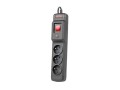 ARMAC Listwa przeciwprzepięciowa M3 Multi 4.5m czarna (3 gniazda)