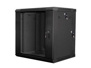 Lanberg Szafa instalacyjna wisząca dwusekcyjna 19 cali 12U 600X600mm czarna